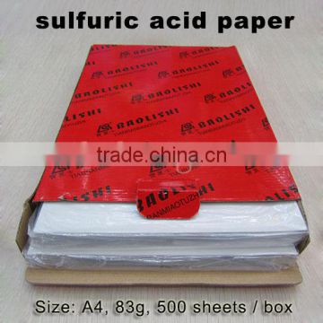 Sulfuric Acid Paper