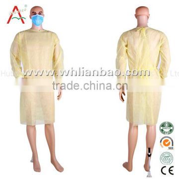 Chemical Laboratory Disposable Plastic Overalls