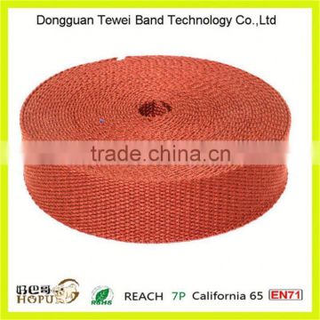 Colorful webbing,polyester webbing thickness 1mm