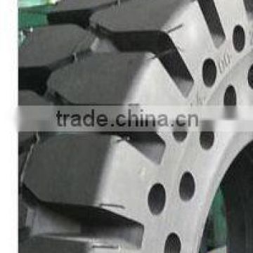 High quality Solid Industry tires IND tyres with hole on sidewall 9.00-20 10.00-20 11.00-20 12.00-20 12.00-24 14.00-20 14.00-24
