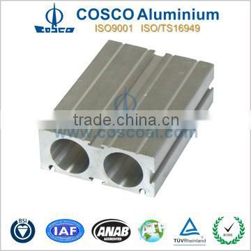 Aluminum pneumatic cylinder tube twin rod type