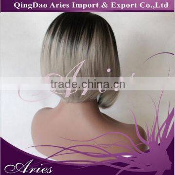 Short Bobl Lace Frong Wig synthetic hair on alibaba