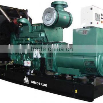 SINOTRUK series diesel generator set Power range 260-1000kW(325-1250kVA)