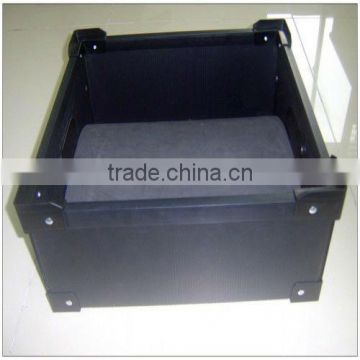 anti-static pp corrugated large plastic tray