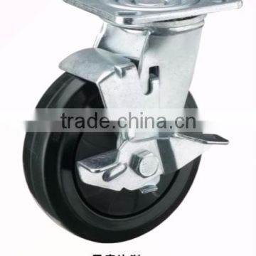 125/37.5-50 solid rubber caster wheel