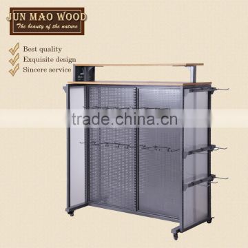 China Factory Wholesale Clothes & Accessories display 4 Way Clothing Display Rack