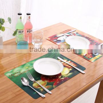 eco friendlly and waterproof custom plastic placemats wholesales round cheap table mats