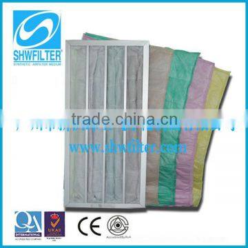 SHW high quality nonwoven pocket filter