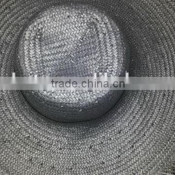 New coming best quality wave body fedora paper straw hats