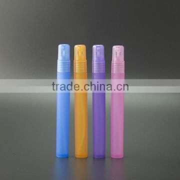 pen shape colorful plastic 5ml spray perfume bottle