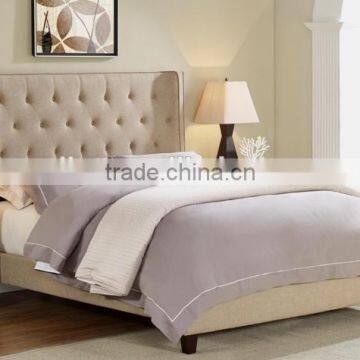 HOT SELLING American Style New Design Fabric Bed Room Furntiure with Bed Frame MB8012,