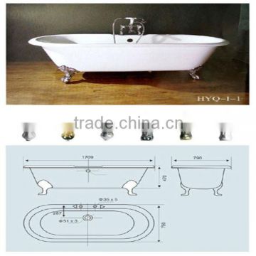 supplier sell cast-iron bathtub