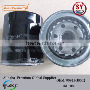 good quality oil filter 90915-30002 for toyota RB20 HZB50