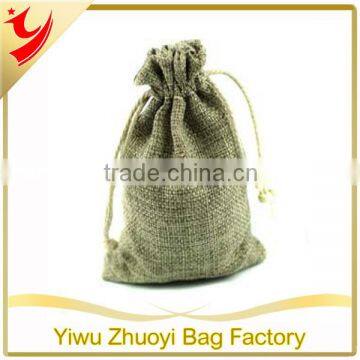 Wholesale,factory price,cute,protble drawstring jute bag