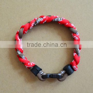 Titanium sports bracelets