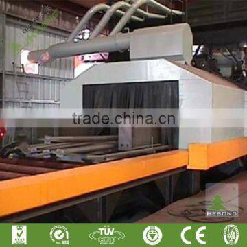 Section Steel Beam Frame Shot Blasting Machine With Roller Table