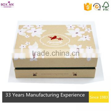Manufacture Yellow Rectangle Gift Box Set