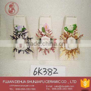 Home Decorative Ceramic Vases With Artificial Flowers