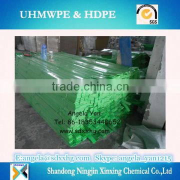 China factory supplier for HDPE wear strips/HDPE cutting strip with drilling holes/HDPE engineering parts