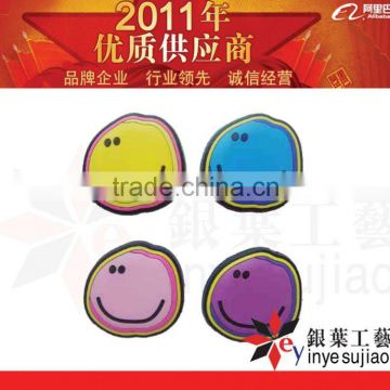 2012 Smiling Face Shape Soft PVC Fridge Magnet