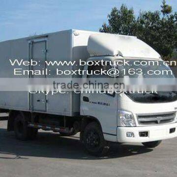 Foton chassis cargo truck, box truck, dry cargo truck, frp cargo truck, van truck