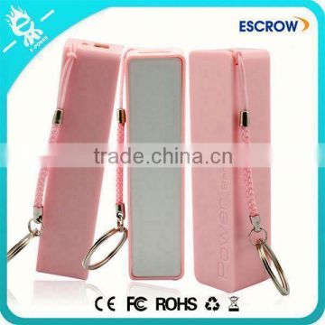Only for high quality pink perfume 2200mah charger power bank with USB output