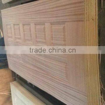 100% natural mdf /hdf catalpa wood veneer molded Door skin(2150mm*920mm)