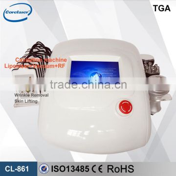Lipo Laser Fat Reduce Skin Care Cavitation And Rf Slimming Machine Slimming Machine For Home Use