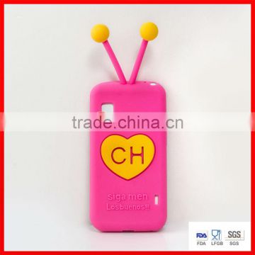 TV shape silicone phone cases