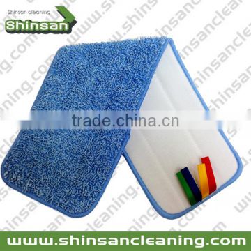 Hot selling microfiber mop head refill/microfiber mop pads/microfiber cleaning pad