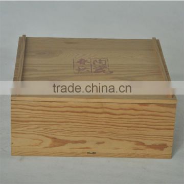 High quality wooden sushi box, sushi packaging box, customizable food box