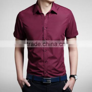 latest design mens short sleeve shirt chest pocket multi colour men's shirts