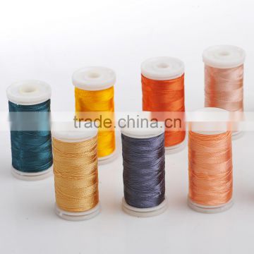 Continuous filament 120d/2 polyester hand embroidery thread