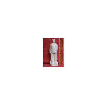 Porcelain Chairman Mao Figurine, Statues,Sculptures