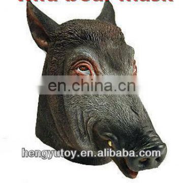 Clubhouse Assorted Party Face latex wild boar Mask Helmet mascot
