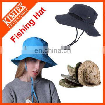 2017 new arrivals hot sale outdoor Custom Waterproof Fishing Hat/foldable hat