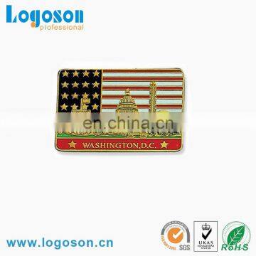 Fashion Design Cheap Price OEM Custom Enamel Flag Lable Pins