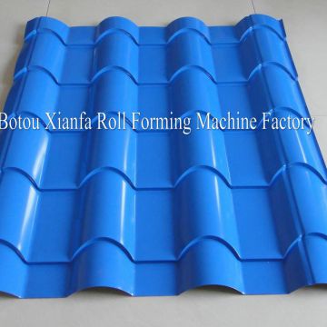 step roof tile making machine