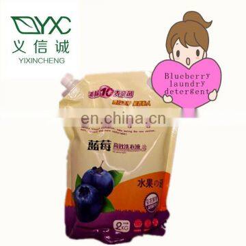 fruit flavor 2kg laundry detergent for export