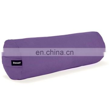 cylinder shape Fitness Portable Yoga Bolster pillow