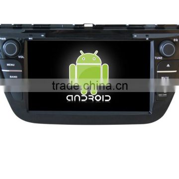 Quad core car dvd player with gps,wifi,BT,mirror link,DVR,SWC for Suzuki 2013 SX4