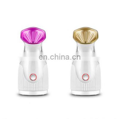 2021 Hot Sale Beauty Personal Care Face Steamer Sprayer Face with led light Humidifier  Face steamer