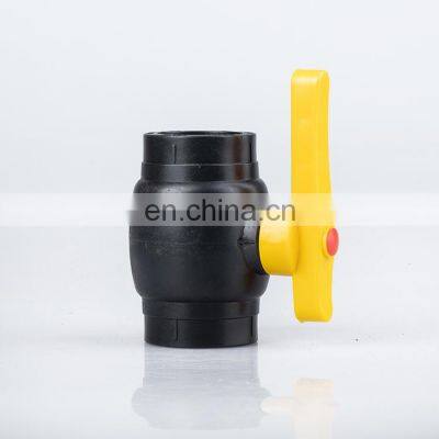 Pe Valves Dark Grey Body Union Home Garden Hot Fusion Ball Valve