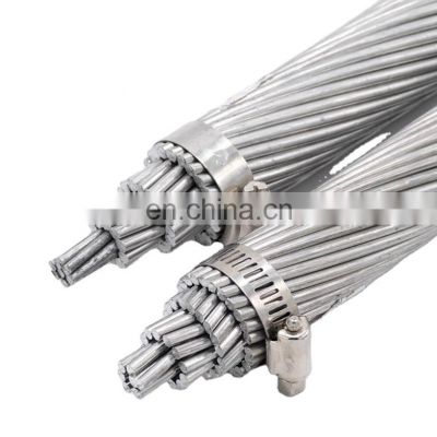 50mm2 Overhead Acsr Cable 63/37 45/7 Sqmm Aerial Drop Conductor Usd For Overhead Power Cable