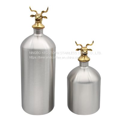 stainless steel water bottle / spirit stainless steel growler