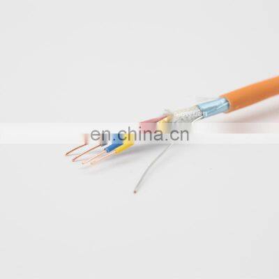 Security fire resistance cable 2core 4core 1.5mm2 or 2.5mm2 100m reel Shielded 4c fire alarm cable