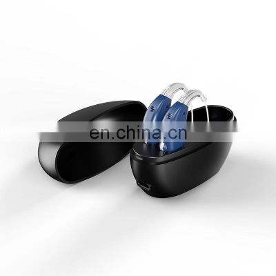 Noise Reduction Sound Amplifier Basic Bte Hearing Aid for Hearing loss Support Single Piece or Pair Rechargeable Hearing Aids