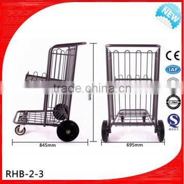 4 wheels stainess steel trolley cart