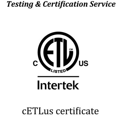 UL And ETL Certification Mark North American Certification