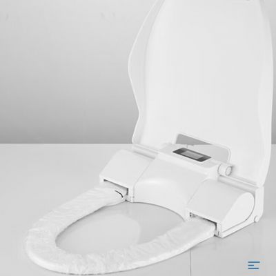 Intelligent automatic change of toilet cover, electric heating, constant temperature induction, disposable paper and film changing toilet cover in hotels
